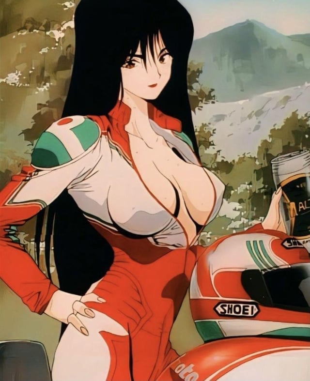 Plantilla de meme hot biker