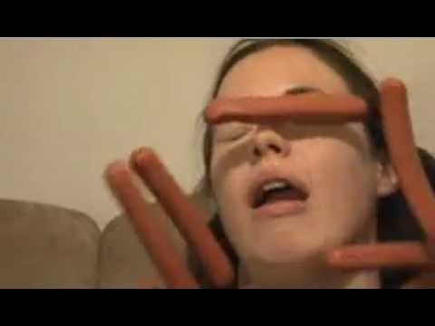 Template meme hot dog girl
