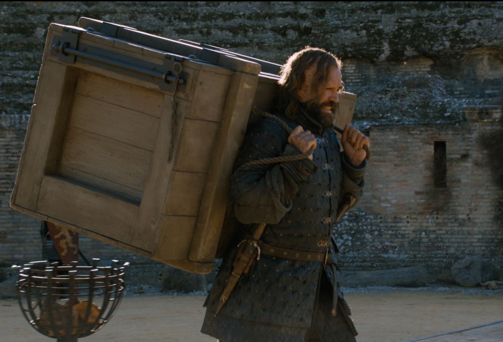Hound backpack meme template