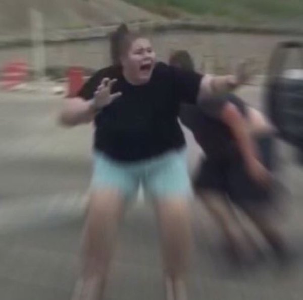 Plantilla de meme Houston road rage