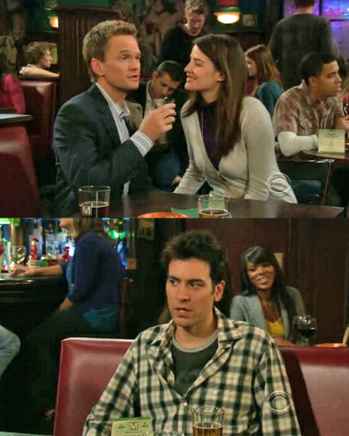 Template meme How i met your mother Barney and Ted