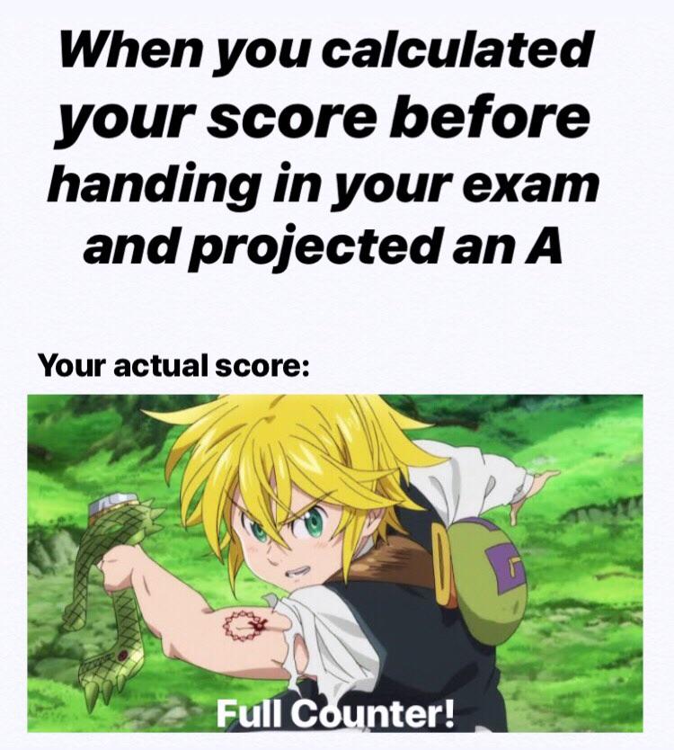 Plantilla de meme How to get a great score on a test!