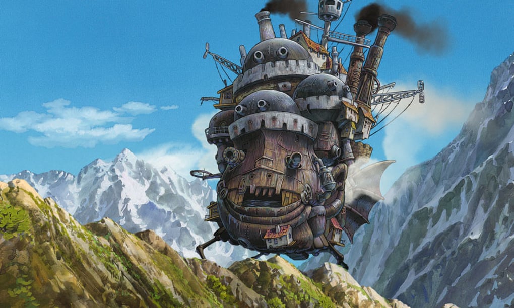 Template meme Howl's Moving Castle