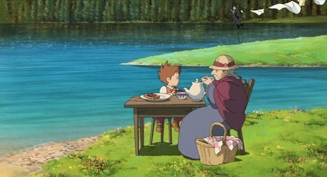 Template meme Howl's Moving Castle Star Lake
