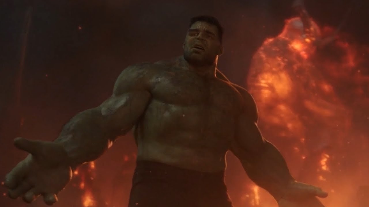 Plantilla de meme Hulk Big Monster No Caption