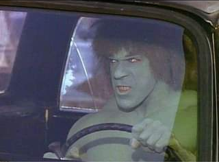 Plantilla de meme Hulk Driving