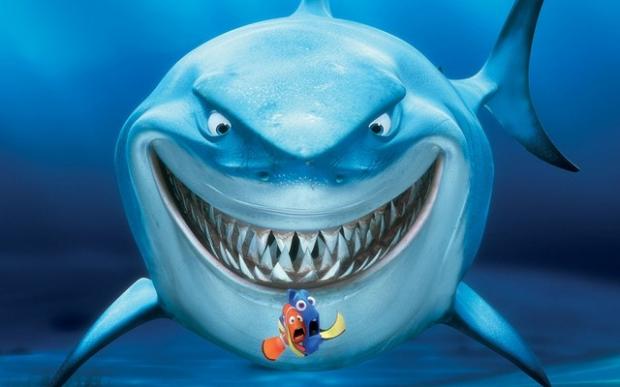 Plantilla de meme Hungry shark nemoÂ´s
