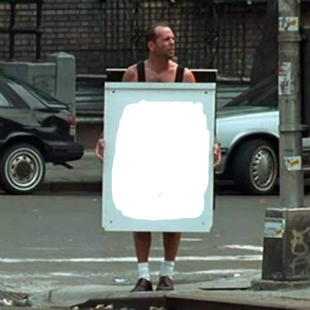 Plantilla de meme I hate die hard