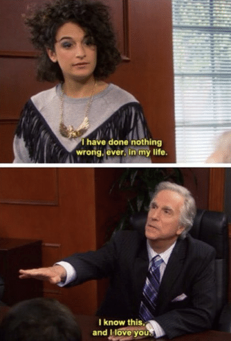 Plantilla de meme I have never done anything wrong ever
