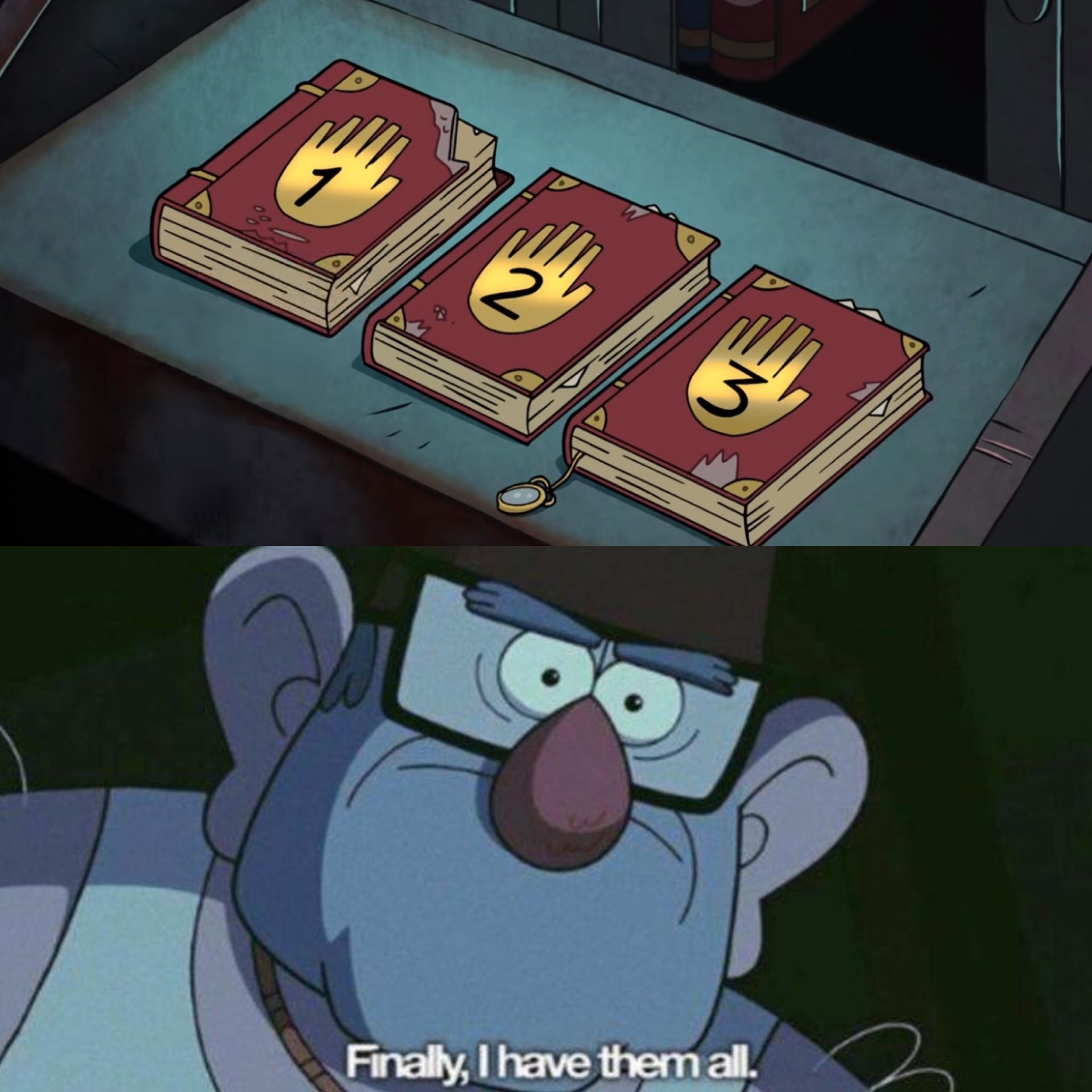Template meme I Have Them all