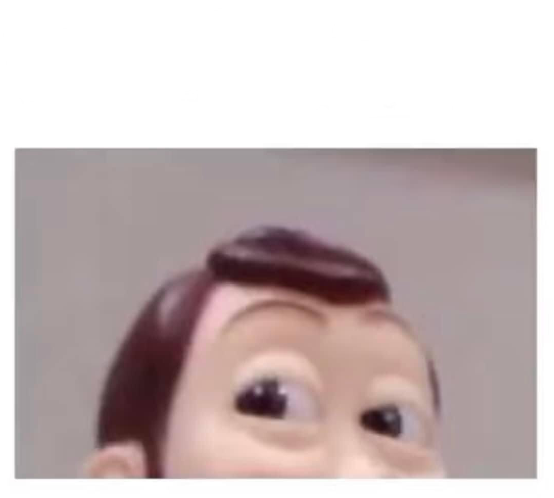 I just noticed meme template