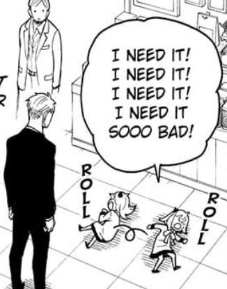 Template meme I need it anya