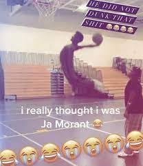 Plantilla de meme i really thought i was ja morant