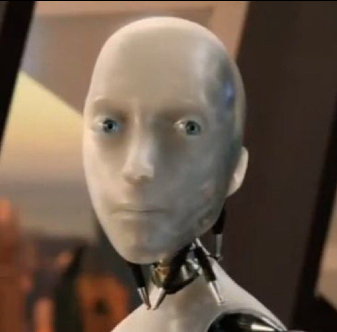 Plantilla de meme I robot Tesla