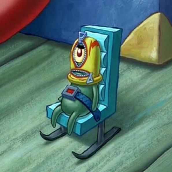 Template meme I watch spongebob for the plot