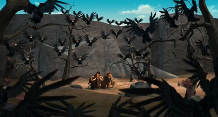 Ice Age Vultures meme template
