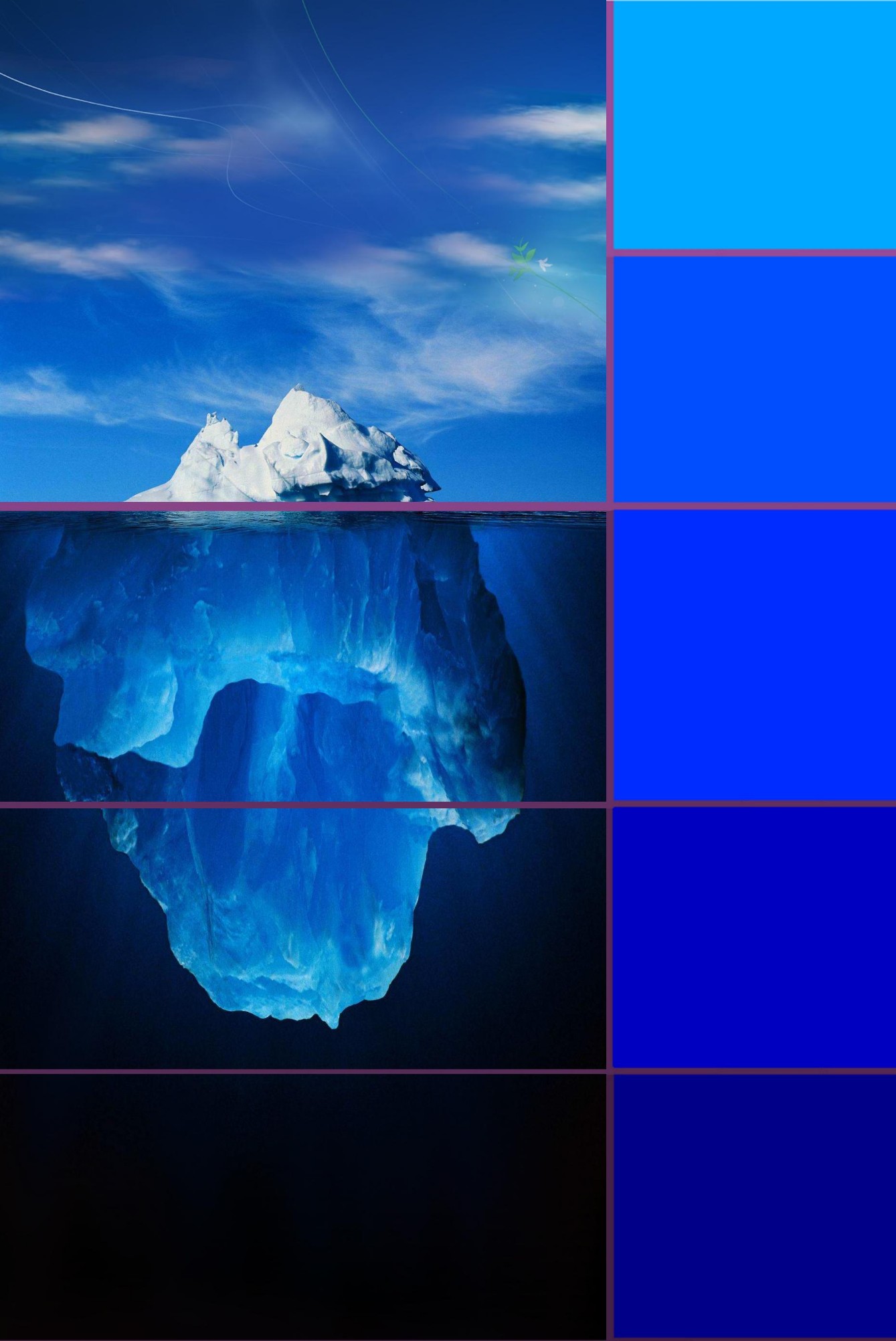 Plantilla de meme Iceberg 5 layers