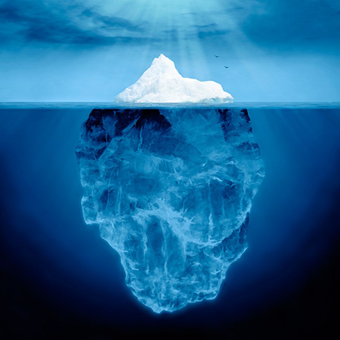 Template meme Iceberg Tip