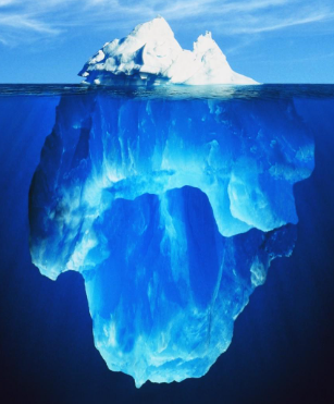 Template meme iceburg