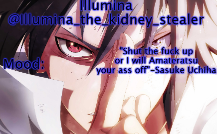 Plantilla de meme Illumina sasuke temp 2