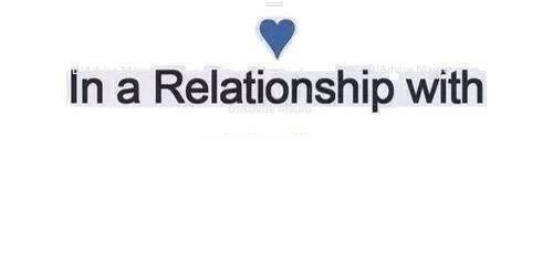 In a relationship meme template