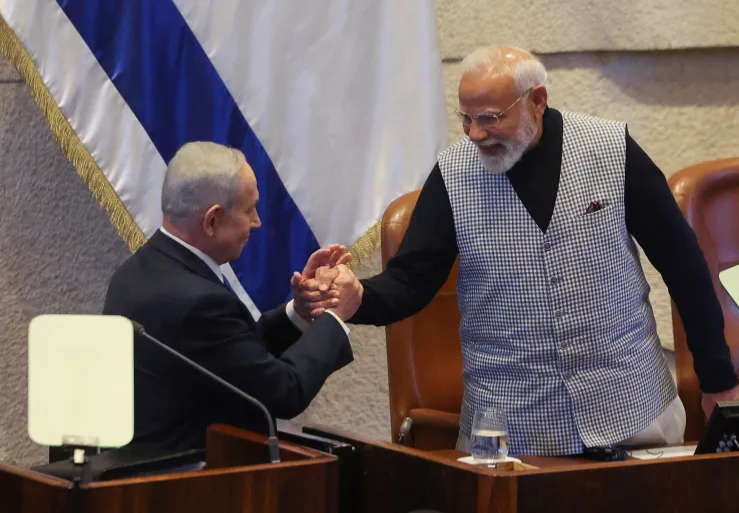 Plantilla de meme India-Israel axis