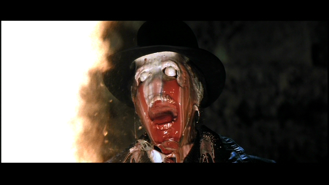 Plantilla de meme Indiana Jones Face Melt