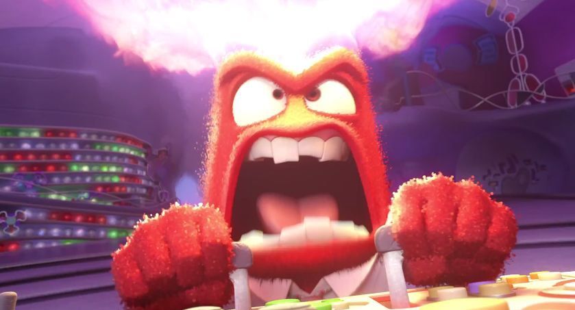 Plantilla de meme Inside Out Anger