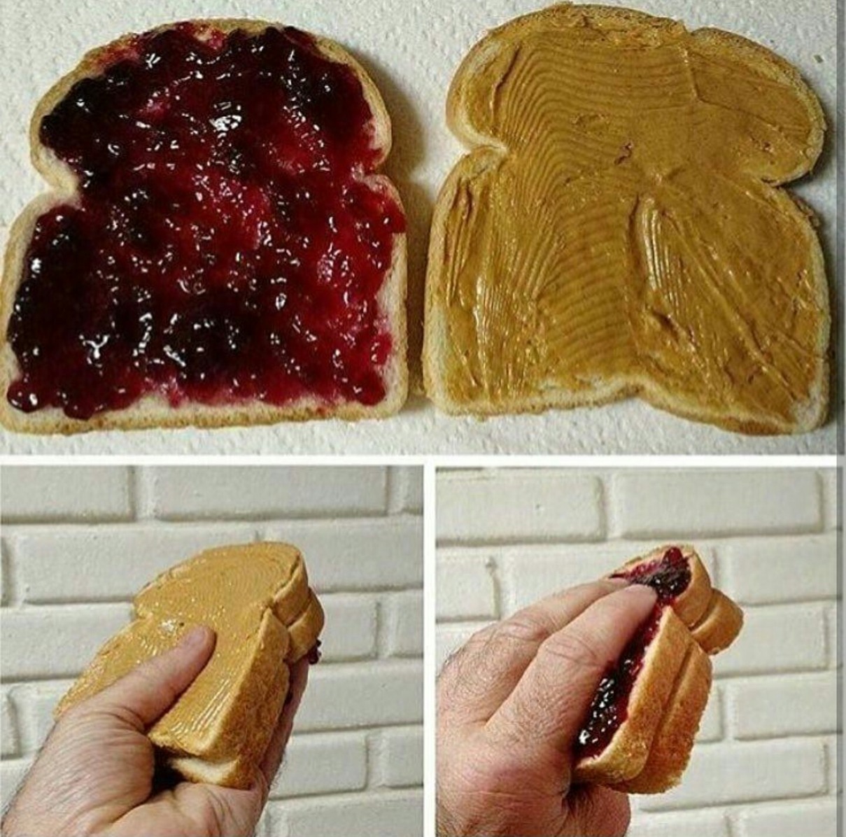 Template meme inside out peanut butter and jelly sandwich