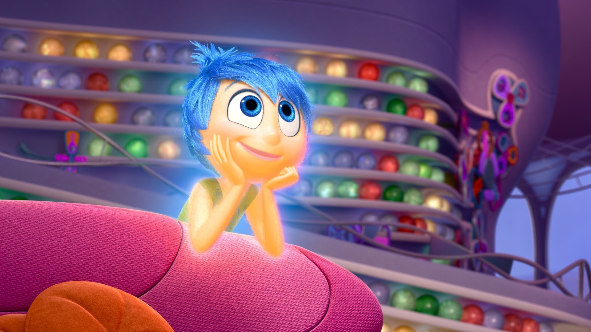 Plantilla de meme Inside Out's Joy