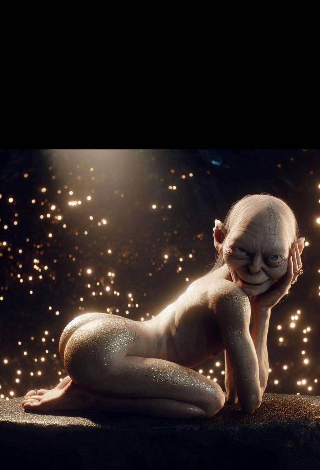 Plantilla de meme Instagram Golum