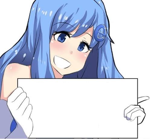 Plantilla de meme Internet Explorer-chan Sign