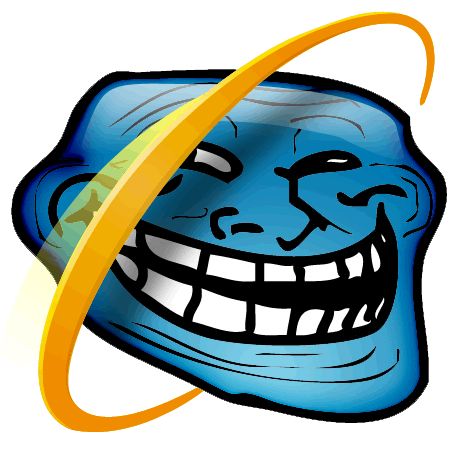 Plantilla de meme internet explorer troll