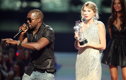 Template meme Interupting Kanye