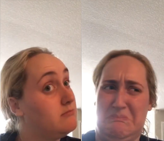 Inverted kombucha girl meme template