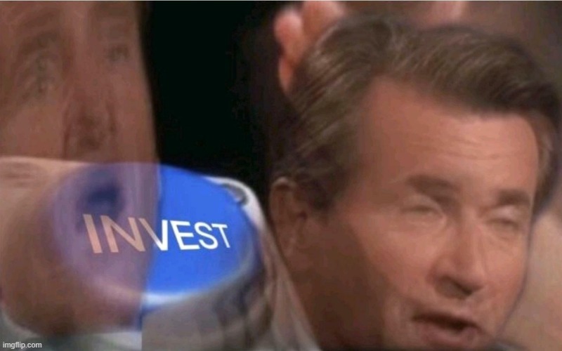 Invest meme template