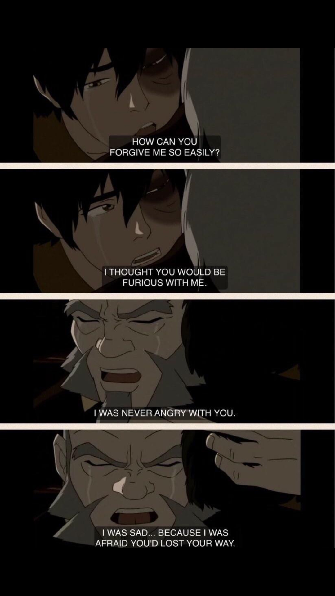Plantilla de meme Iroh I was never angry