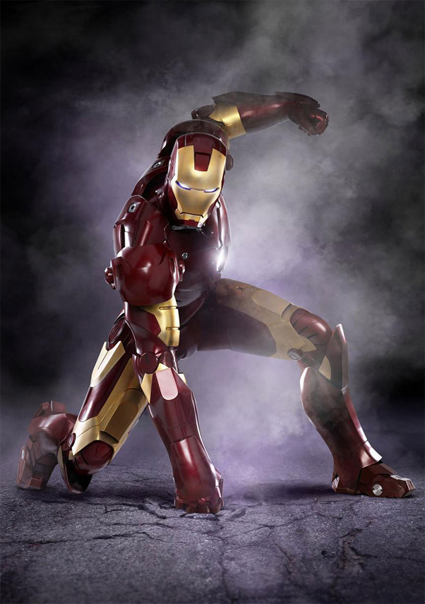 Template meme IRON MAN WARRIOR STRONG SELFLESS FEARLESS FIGHTER