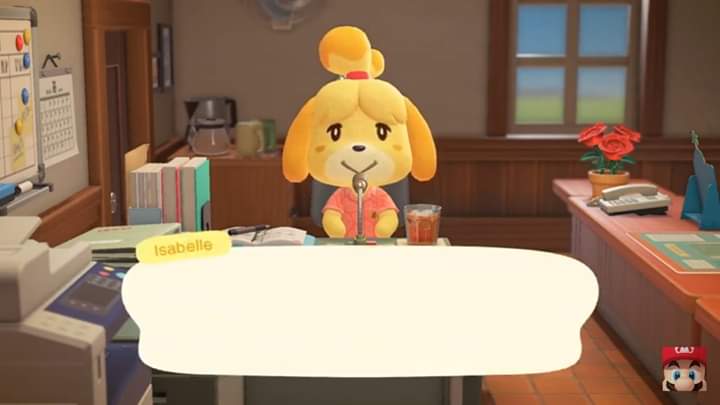 Template meme Isabelle Animal Crossing Announcement