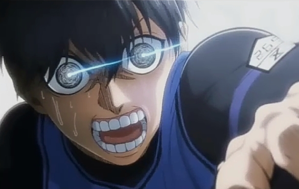 Plantilla de meme Isagi raging