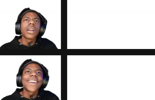 Template meme IShowSpeed Disappointment