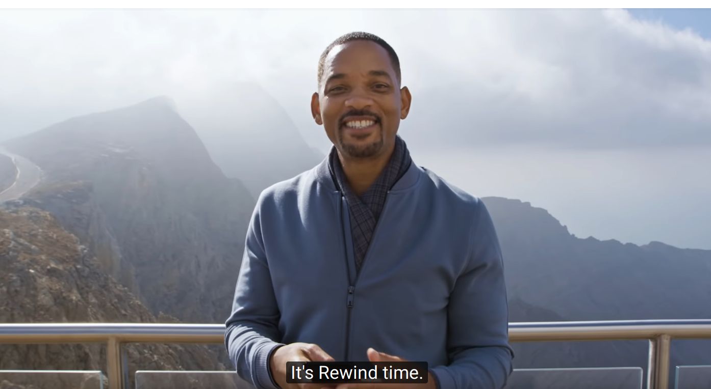 Template meme It's rewind time