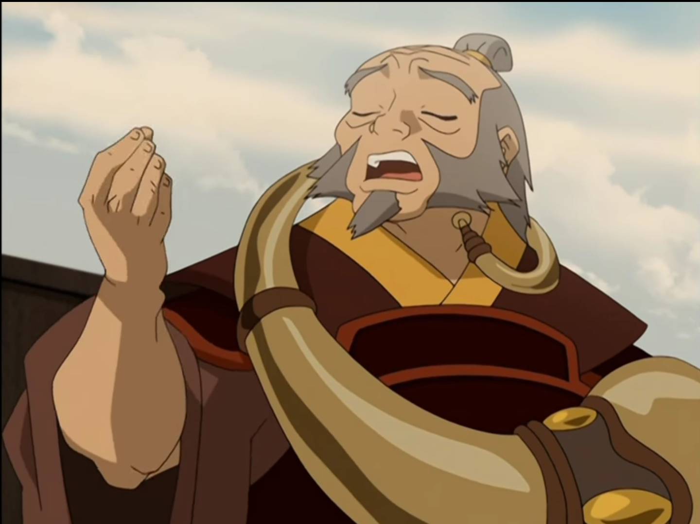 Plantilla de meme italian iroh