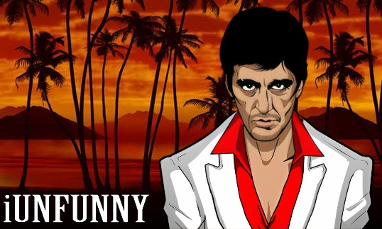 Plantilla de meme iUnFunny's Scarface template