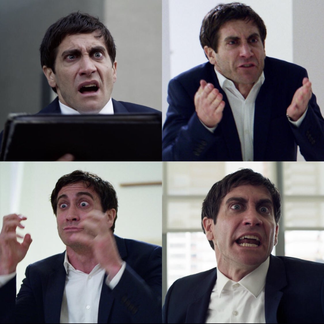 Template meme Jake Gyllenhaal Rage