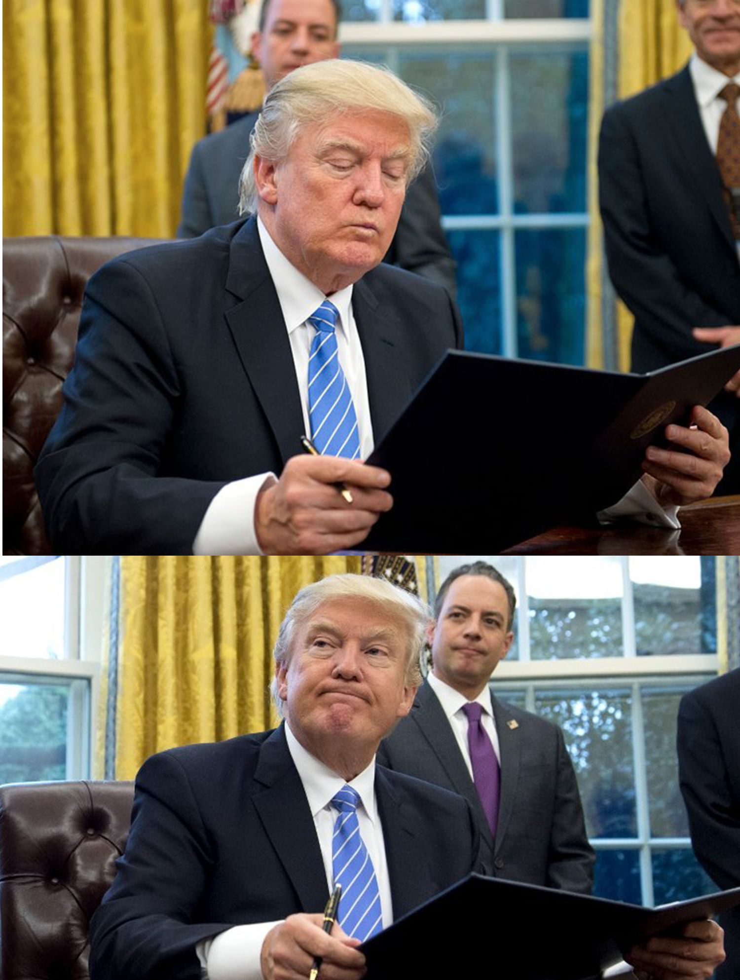 Plantilla de meme James IMC Trump Meme