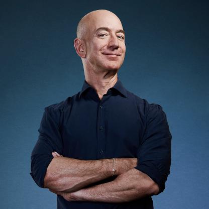 Plantilla de meme Jeff Bezos Self Made Man