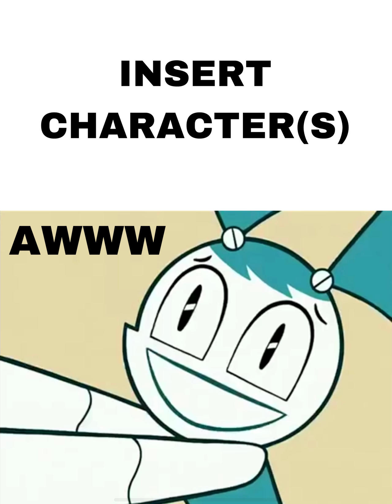 Template meme Jenny Wakeman likes who?