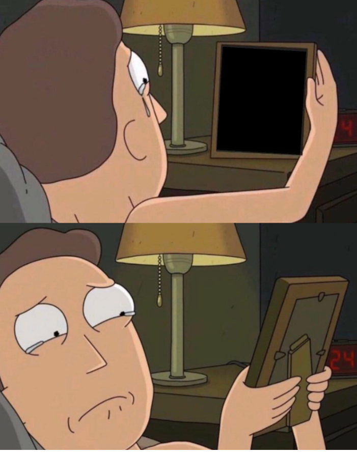 Plantilla de meme Jerry Crying