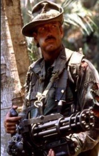 Plantilla de meme Jesse Ventura predator